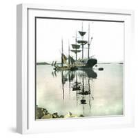 Boats, Oslo (Former Christiania), Norway-Leon, Levy et Fils-Framed Photographic Print