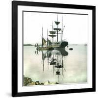 Boats, Oslo (Former Christiania), Norway-Leon, Levy et Fils-Framed Photographic Print