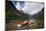 Boats Pulled Up by a Fjord, Songdal Region, Near Bergen, Western Norway, Scandinavia, Europe-David Pickford-Mounted Photographic Print