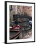 Boats Rest on Still Canal Water, Venice, Italy-Wendy Kaveney-Framed Photographic Print