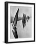 Boats Sailing Along Suez Canal-Alfred Eisenstaedt-Framed Photographic Print