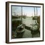 Boats, Saint-Nazaire (Loire-Atlantique, France), around 1900-Leon, Levy et Fils-Framed Photographic Print