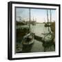 Boats, Saint-Nazaire (Loire-Atlantique, France), around 1900-Leon, Levy et Fils-Framed Photographic Print