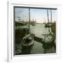 Boats, Saint-Nazaire (Loire-Atlantique, France), around 1900-Leon, Levy et Fils-Framed Photographic Print