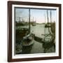 Boats, Saint-Nazaire (Loire-Atlantique, France), around 1900-Leon, Levy et Fils-Framed Photographic Print