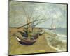 Boats Saintes-maries-Vincent van Gogh-Mounted Giclee Print