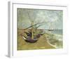 Boats Saintes-maries-Vincent van Gogh-Framed Giclee Print