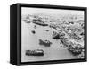 Boats Transporting Refugees-null-Framed Stretched Canvas