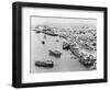 Boats Transporting Refugees-null-Framed Photographic Print