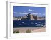 Boats Used for Recreation Moored in Wahweap Marina on Lake Powell in Arizona, USA-Tomlinson Ruth-Framed Photographic Print