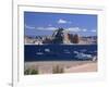 Boats Used for Recreation Moored in Wahweap Marina on Lake Powell in Arizona, USA-Tomlinson Ruth-Framed Photographic Print