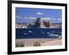 Boats Used for Recreation Moored in Wahweap Marina on Lake Powell in Arizona, USA-Tomlinson Ruth-Framed Photographic Print