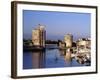 Boats, Vieux Port, Tour Saint-Nicolas, Tour De La Chaine, La Rochelle, France-David Barnes-Framed Photographic Print