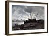 Boats Waiting for the Tide, 1882-Emmanuel Lansyer-Framed Premium Giclee Print