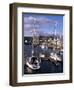 Boats, with Dover Castle Beyond, Dover, Kent, England, United Kingdom-Charles Bowman-Framed Photographic Print