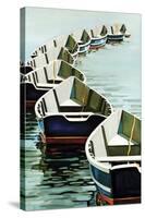 Boats-Kristen Funkhouser-Stretched Canvas