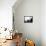Boats-null-Framed Stretched Canvas displayed on a wall