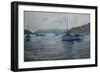 Boats-Jennifer Wright-Framed Giclee Print