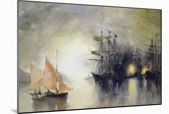 Boats-John Lidzey-Mounted Giclee Print