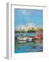 Boats-Jane Slivka-Framed Art Print