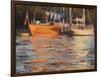 Boats-Jennifer Wright-Framed Giclee Print