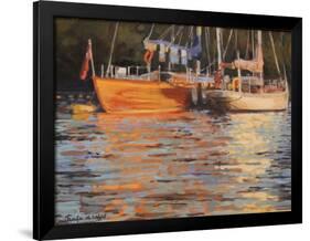 Boats-Jennifer Wright-Framed Premium Giclee Print