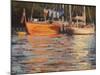 Boats-Jennifer Wright-Mounted Giclee Print