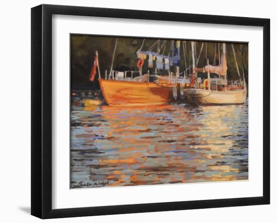 Boats-Jennifer Wright-Framed Giclee Print