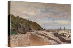 Boatyard Near Honfleur; Le Chantier De Petits Navires, Pres De Honfleur, 1864-Claude Monet-Stretched Canvas