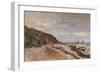 Boatyard Near Honfleur; Le Chantier De Petits Navires, Pres De Honfleur, 1864-Claude Monet-Framed Giclee Print