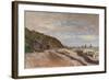 Boatyard Near Honfleur; Le Chantier De Petits Navires, Pres De Honfleur, 1864-Claude Monet-Framed Giclee Print