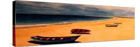 Boavista - Capo Verde Beach and Boats-Markus Bleichner-Stretched Canvas