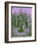 Boaz and Ruth - Bible-Gustave Dore-Framed Giclee Print