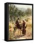 Boaz and Ruth - Bible-William Brassey Hole-Framed Stretched Canvas