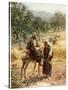 Boaz and Ruth - Bible-William Brassey Hole-Stretched Canvas
