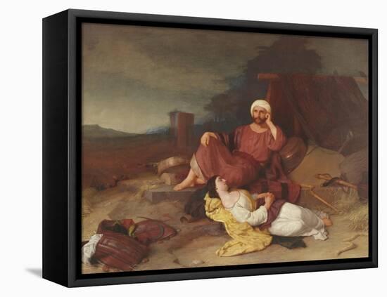 Boaz and Ruth, C.1853-Charles Lock Eastlake-Framed Stretched Canvas