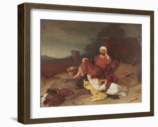 Boaz and Ruth, C.1853-Charles Lock Eastlake-Framed Giclee Print