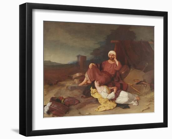 Boaz and Ruth, C.1853-Charles Lock Eastlake-Framed Giclee Print