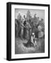 Boaz and Ruth-Gustave Doré-Framed Giclee Print