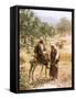 Boaz and Ruth-William Brassey Hole-Framed Stretched Canvas