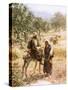 Boaz and Ruth-William Brassey Hole-Stretched Canvas