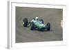 Bob Anderson Driving a Brabham Climax, Dutch Grand Prix, Zandvoort, Holland, 1964-null-Framed Photographic Print