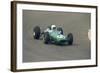 Bob Anderson Driving a Brabham Climax, Dutch Grand Prix, Zandvoort, Holland, 1964-null-Framed Photographic Print