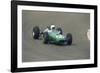 Bob Anderson Driving a Brabham Climax, Dutch Grand Prix, Zandvoort, Holland, 1964-null-Framed Photographic Print