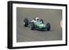 Bob Anderson Driving a Brabham Climax, Dutch Grand Prix, Zandvoort, Holland, 1964-null-Framed Photographic Print