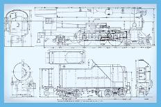 Pennsylvania Railroad, Class K4 Pacific-Bob Bohm-Framed Stretched Canvas
