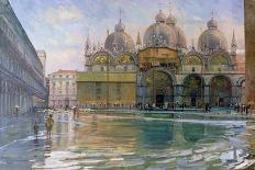Midday, Friday Mosque, Isfahan-Bob Brown-Giclee Print