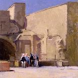 La Fiat Triomphe a Deauville, from 'White Bottoms', Pub. 1927 (Colour Block Print)-Sem (1863-1934)-Giclee Print