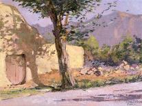 Mountain Village, Near Yazd-Bob Brown-Giclee Print