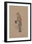 Bob Cratchit - a Christmas Carol, C.1920s-Joseph Clayton Clarke-Framed Giclee Print